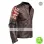 UK Flag Vintage Mens Motorcycle Cafe Racer Jacket