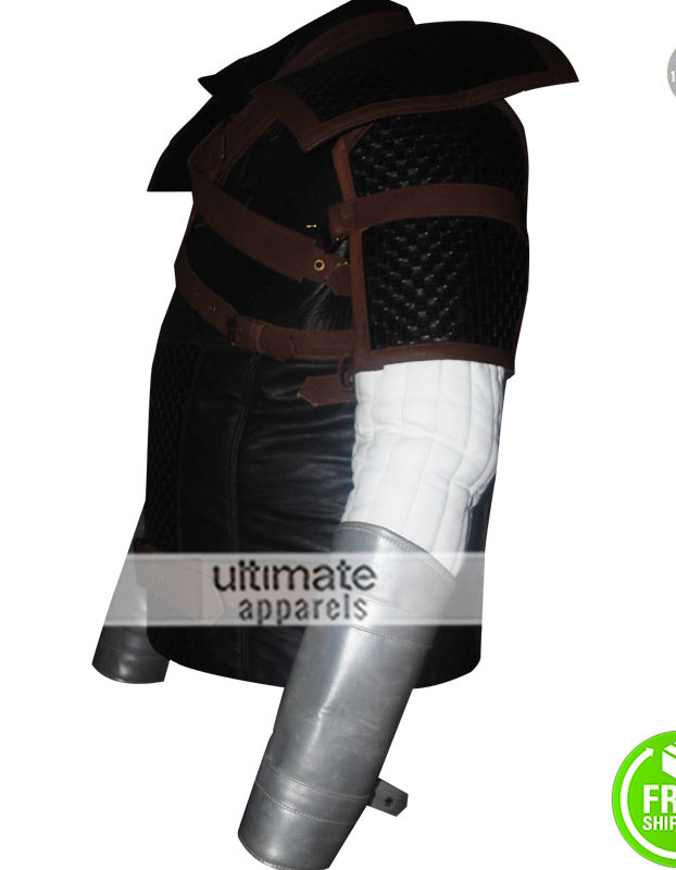 Geralt Witcher 3 Wild Hunt Warrior Costume Jacket Geralt Witcher 3 Wild Hunt Warrior Costume Jacket