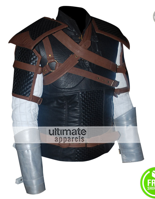 Geralt Witcher 3 Wild Hunt Warrior Costume Jacket Geralt Witcher 3 Wild Hunt Warrior Costume Jacket