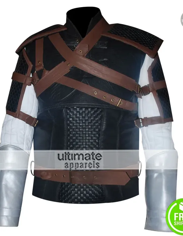 Geralt Witcher 3 Wild Hunt Warrior Costume Jacket Geralt Witcher 3 Wild Hunt Warrior Costume Jacket