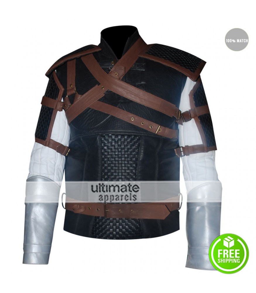 Geralt Witcher 3 Wild Hunt Warrior Costume Jacket