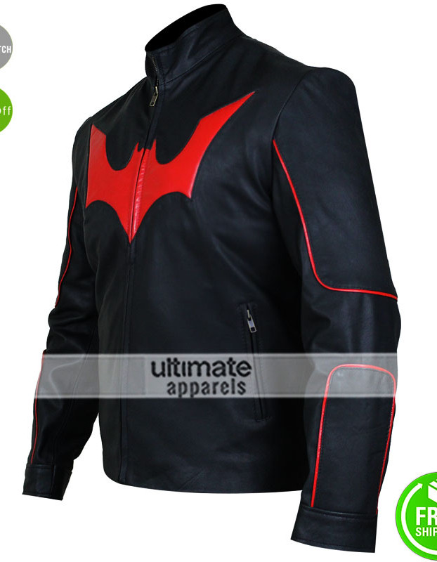 Terry McGinnis Batman Beyond Black Athletic Jacket 
