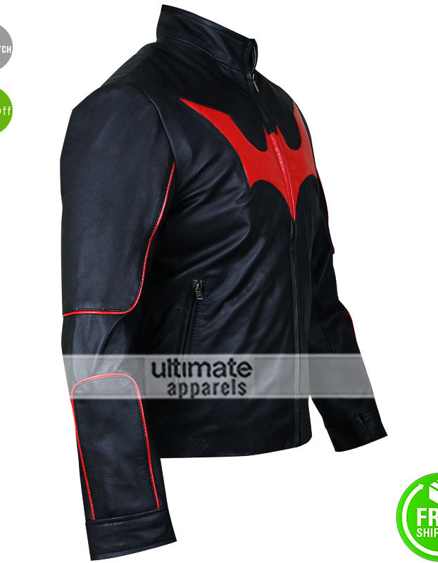 Terry McGinnis Batman Beyond Black Athletic Jacket 