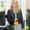 Billie Piper Black Biker Leather Jacket
