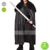 Jon Snow Game of Thrones Vest & Fur Costume