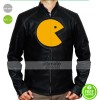 Pac-Man Game Leather Jacket For Men/Women Pac-Man Game Leather Jacket For Men/Women