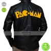 Pac-Man Game Leather Jacket For Men/Women