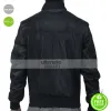 Point Break Edgar Ramirez (Bodhi) Black Bomber Jacket Point Break Edgar Ramirez (Bodhi) Black Bomber Jacket