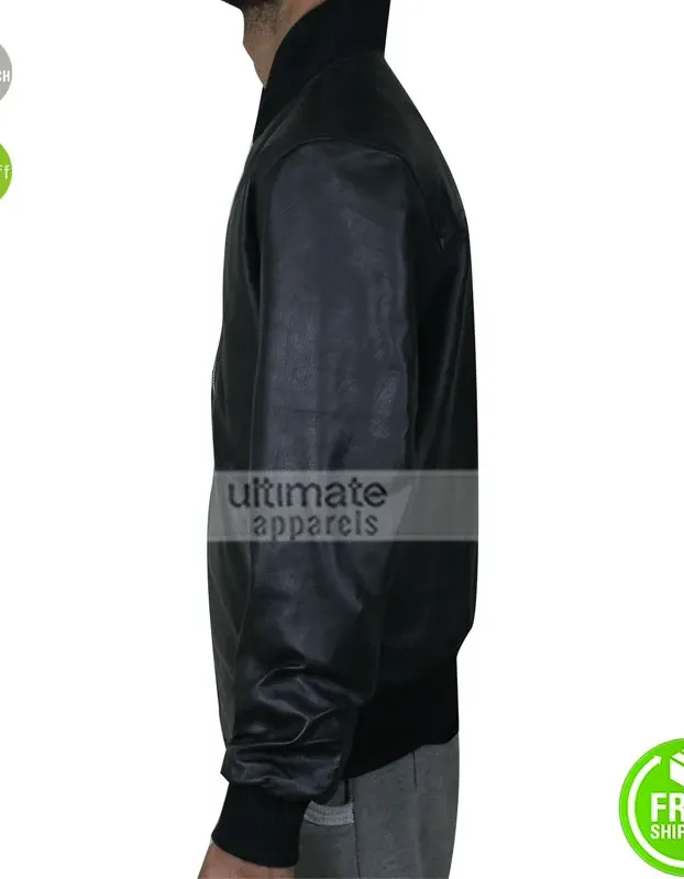 Point Break Edgar Ramirez (Bodhi) Black Bomber Jacket Point Break Edgar Ramirez (Bodhi) Black Bomber Jacket