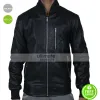 Point Break Edgar Ramirez (Bodhi) Black Bomber Jacket Point Break Edgar Ramirez (Bodhi) Black Bomber Jacket