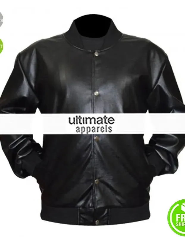 Rocky 2 Rocky Balboa Tiger Bomber Black Jacket