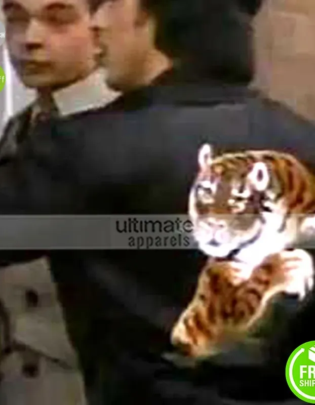 Rocky 2 Rocky Balboa Tiger Bomber Black Jacket