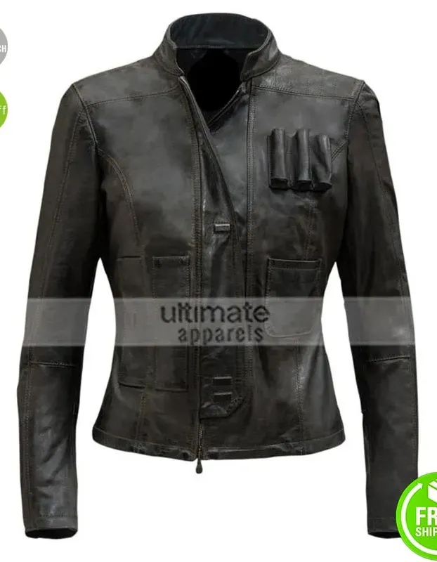 Star Wars Force Awakens Han Solo Women Jacket