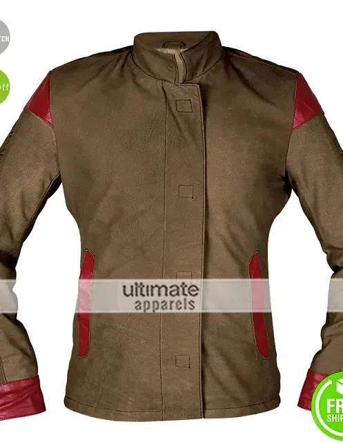 Star Wars Force Awakens Women Pilot Jacket Costume