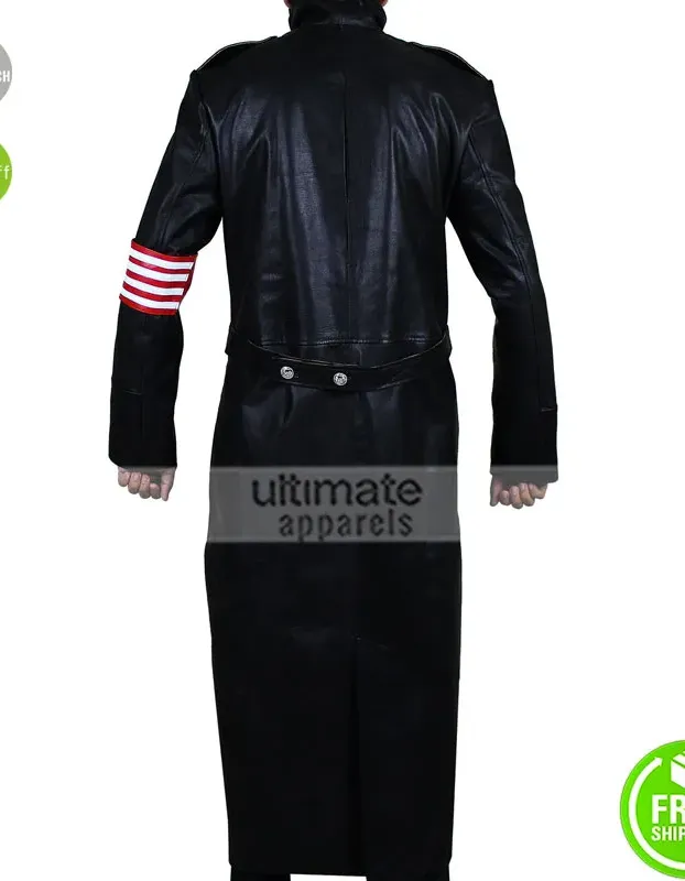 The Man In The High Castle Nazi Officer Leather Coat The Man In The High Castle Nazi Officer Leather Coat