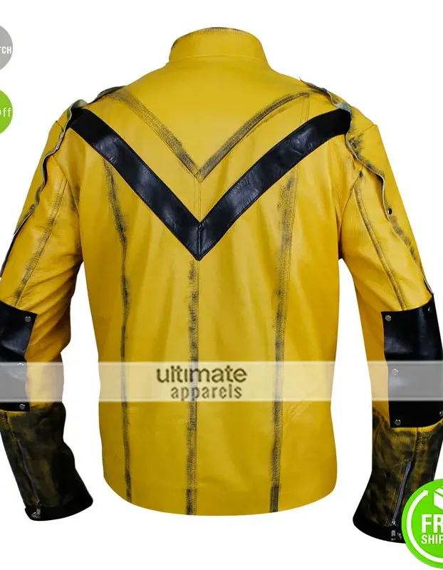 The Reverse Flash Lightning Yellow Jacket Costume The Reverse Flash Lightning Yellow Jacket Costume