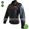 Top Gun Kelly McGillis Bomber Aviator Jacket