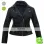 Unforgettable Poppy Montgomery Black Biker Jacket