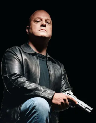 Michael Chiklis Shield Vic Mackey Black Jacket