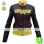 Wonder Woman Logo Cosplay Costume Leather Jacket