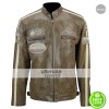 XPOSED CLASSIC Urban Retro Slim Fit Racing Jacket 
