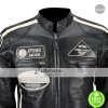 XPOSED CLASSIC Urban Retro Slim Fit Racing Jacket 