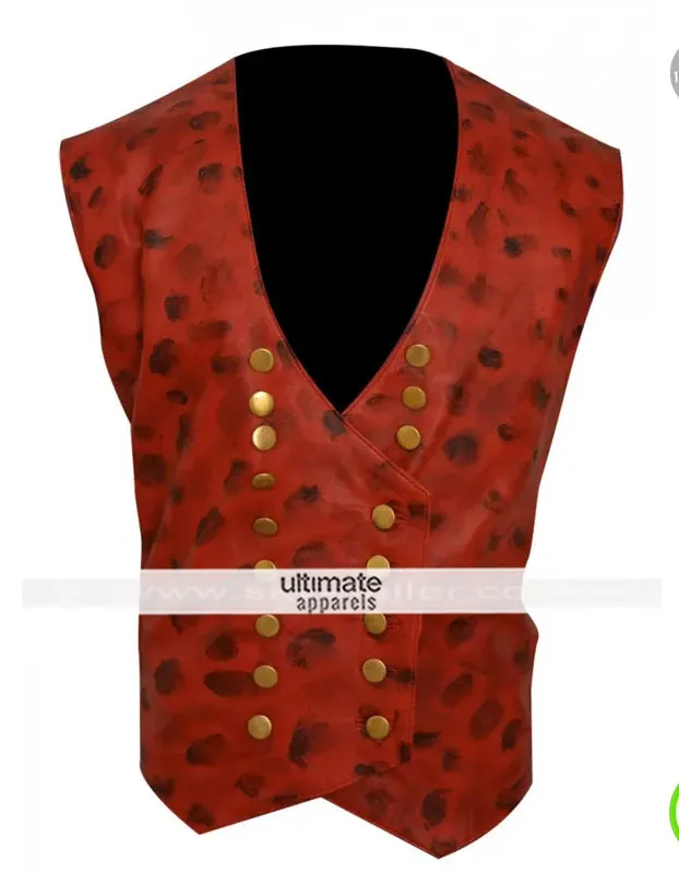 Once Upon A Time Captain Hook Red Vest