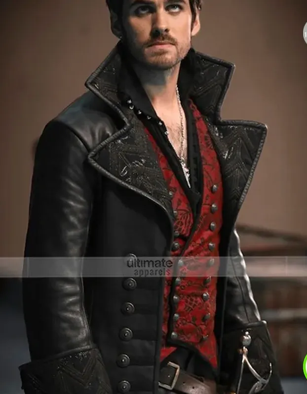 Once Upon A Time Captain Hook Red Vest