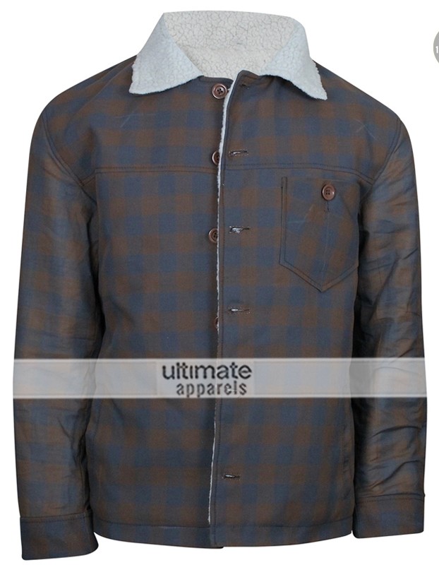 Ryan Gosling Nice Guys Set Los Angeles Shearling Jacket Ryan Gosling Nice Guys Set Los Angeles Shearling Jacket