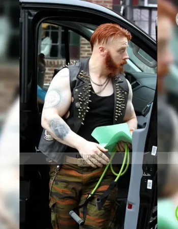 Sheamus TMNT 2 Rocksteady Biker Vest