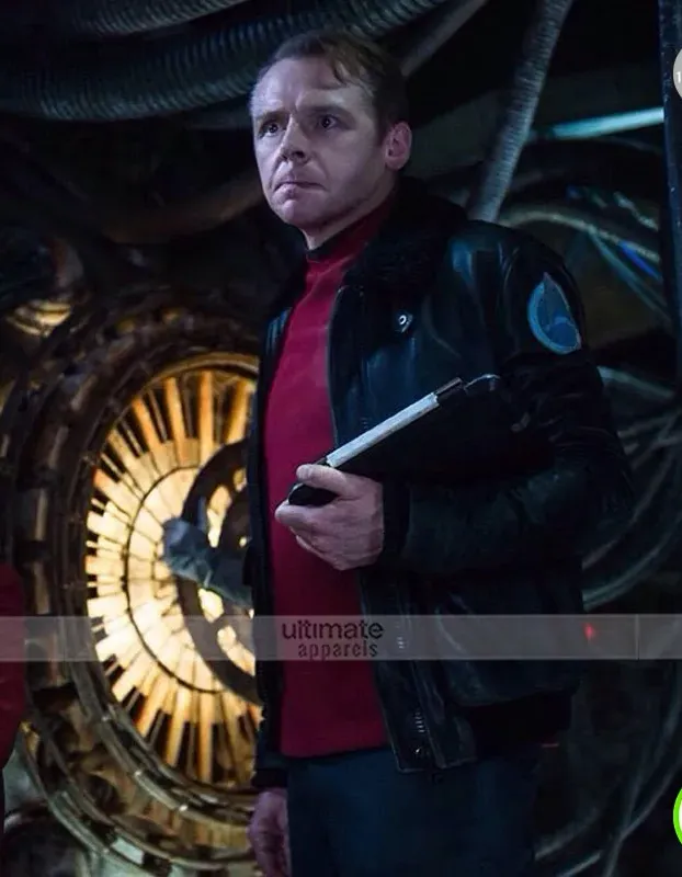 Star Trek Beyond Simon Pegg (Scotty) Bomber Jacket