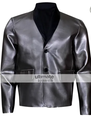 Suicide Squad Jared Leto Joker Silver Blazer Jacket