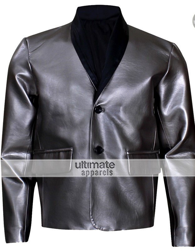 Suicide Squad Jared Leto Joker Silver Blazer Jacket
