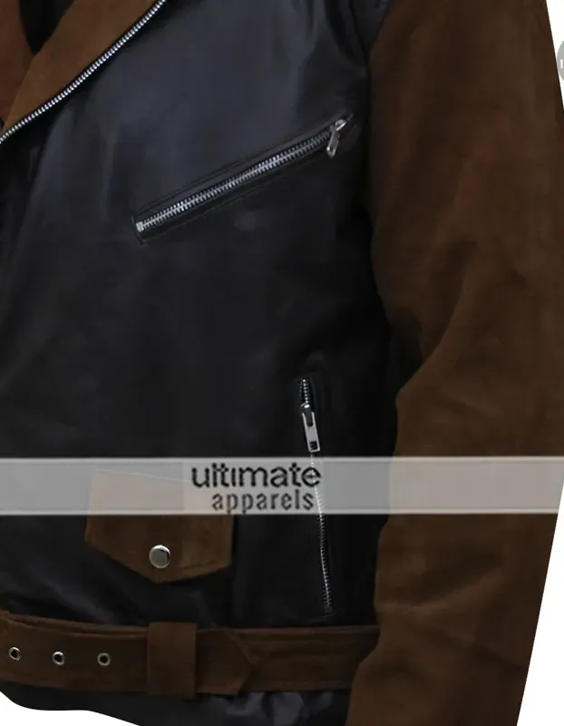 Billy Connolly Route 66 Bike Leather Jacket