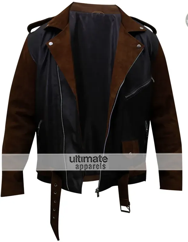 Billy Connolly Route 66 Bike Leather Jacket