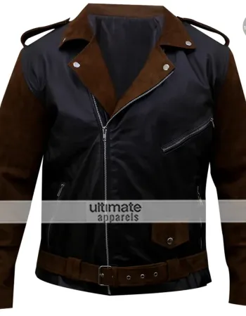 Billy Connolly Route 66 Bike Leather Jacket
