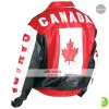 Canada Flag Leather Jacket Canada Flag Leather Jacket
