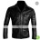Elvis Presley The King Black Leather Jacket
