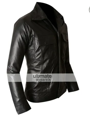 Elvis Presley The King Black Leather Jacket Elvis Presley The King Black Leather Jacket