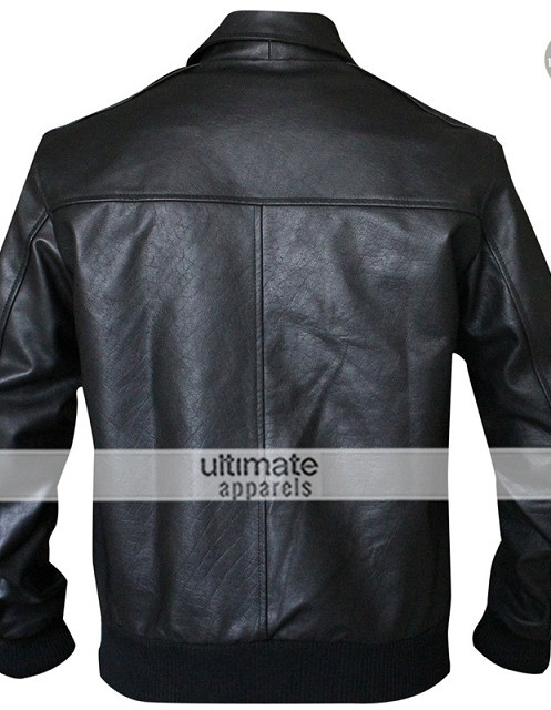Happy Days Fonzie Brown Bomber Leather Jacket