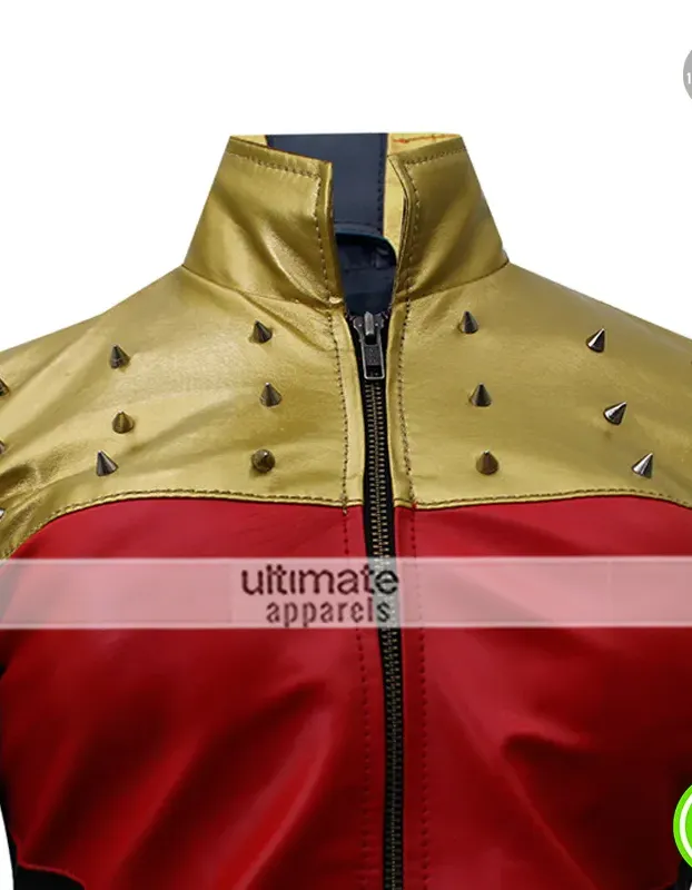 Harley Quinn Gods Among Us Kiss This Costume Jacket Harley Quinn Gods Among Us Kiss This Costume Jacket