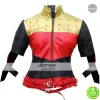 Harley Quinn Gods Among Us Kiss This Costume Jacket Harley Quinn Gods Among Us Kiss This Costume Jacket
