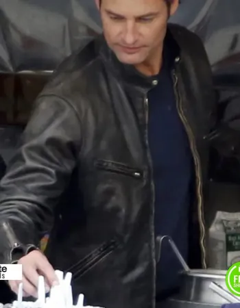 Intelligence Josh Holloway Gabriel Black Jacket