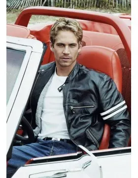 Legendary Paul Walker Tribute Black Jacket