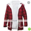 Deadpool Ryan Reynolds Wade Wilson Red Shearling Jacket Deadpool Ryan Reynolds Wade Wilson Red Shearling Jacket