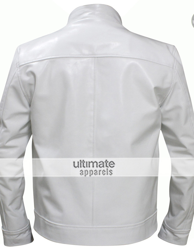 Hangover Ken Jeong Chow White Leather Jacket