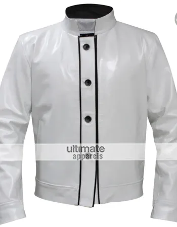 Hangover Ken Jeong Chow White Leather Jacket