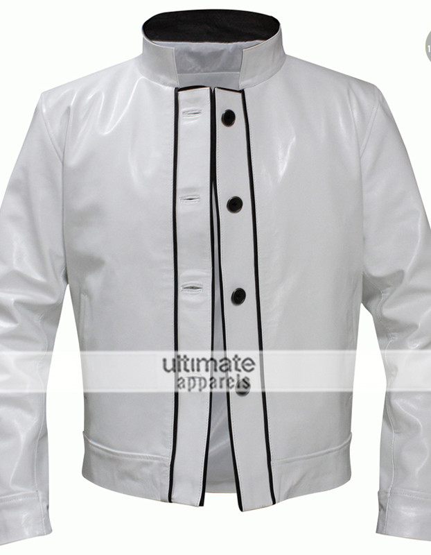 Hangover Ken Jeong Chow White Leather Jacket