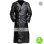 German Classic Enforcement Officer Black Leather Trench Coat