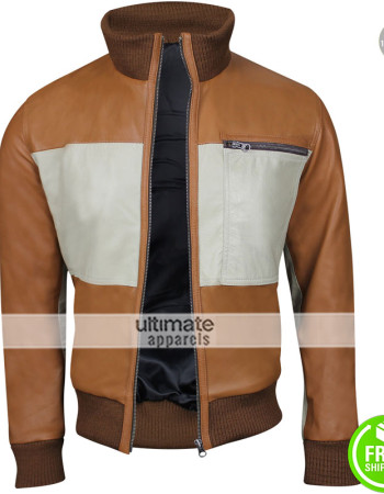 Ken Jeong The Hangover Mr Chow Bomber Leather Jacket